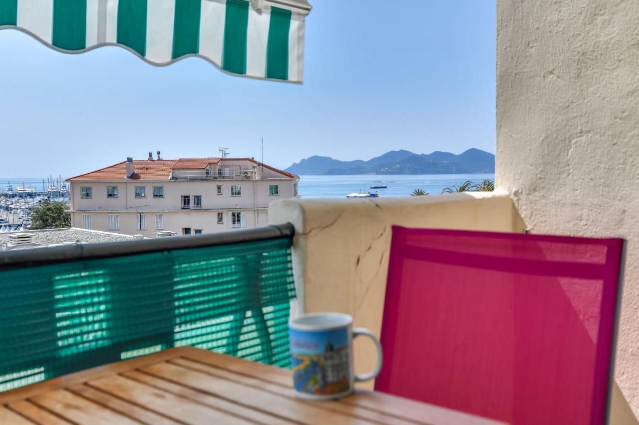 Immogroom - Sea View - Balcony - 5 Min From The Beach - Ac - Wifi Cannes Kültér fotó
