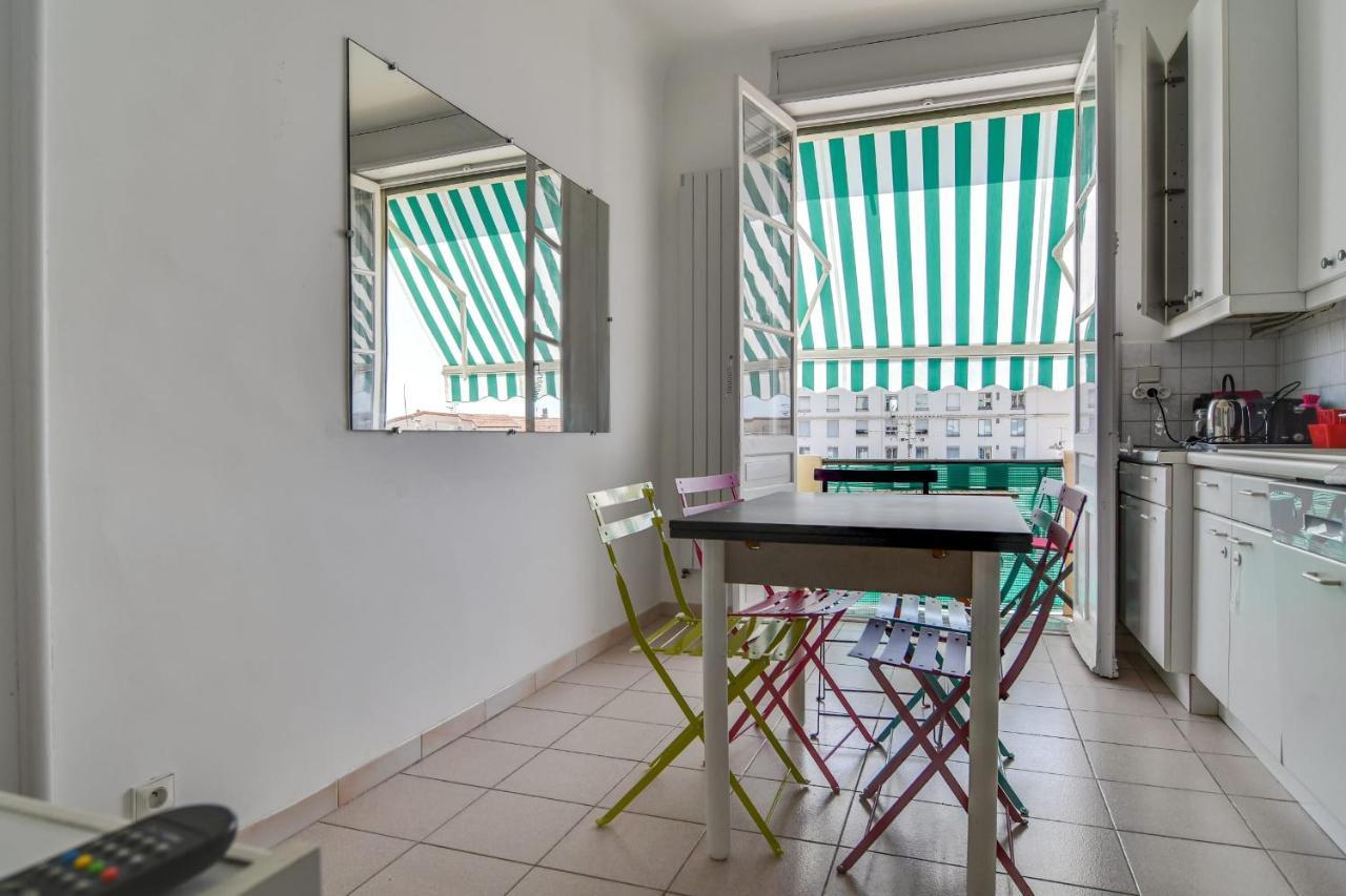 Immogroom - Sea View - Balcony - 5 Min From The Beach - Ac - Wifi Cannes Kültér fotó